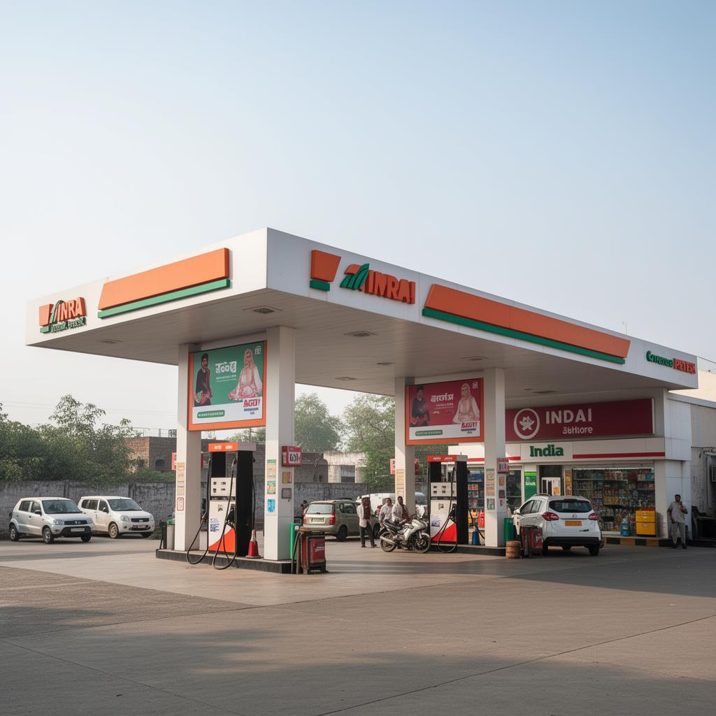 Petrol Pump Branding